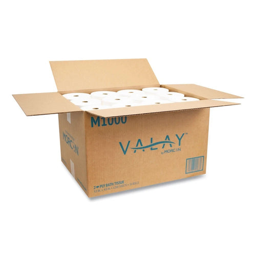Paper M1000 2-Ply Septic Safe Small Core Bath Tissue - White (36/CT) New