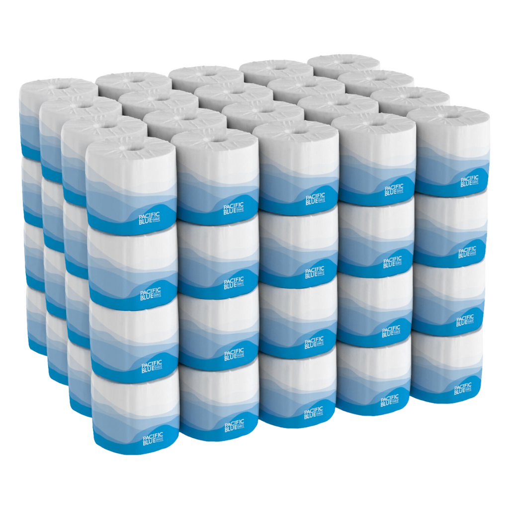 Pacific Select 2-Ply Bathroom Tissue, 550 Sheets/Roll - Case of 80