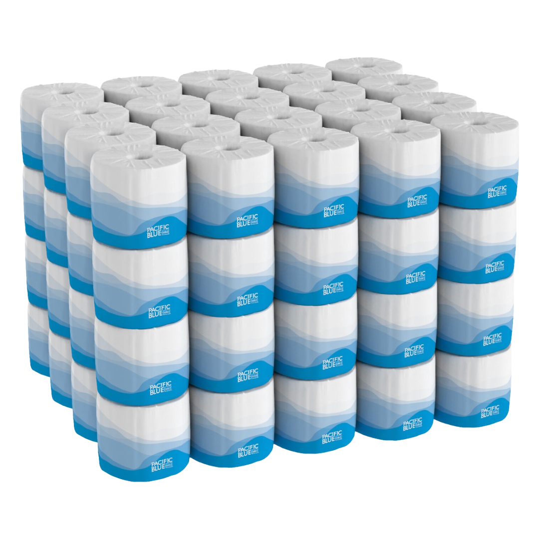 Pacific Select 2-Ply Bathroom Tissue, 550 Sheets/Roll - Case of 80