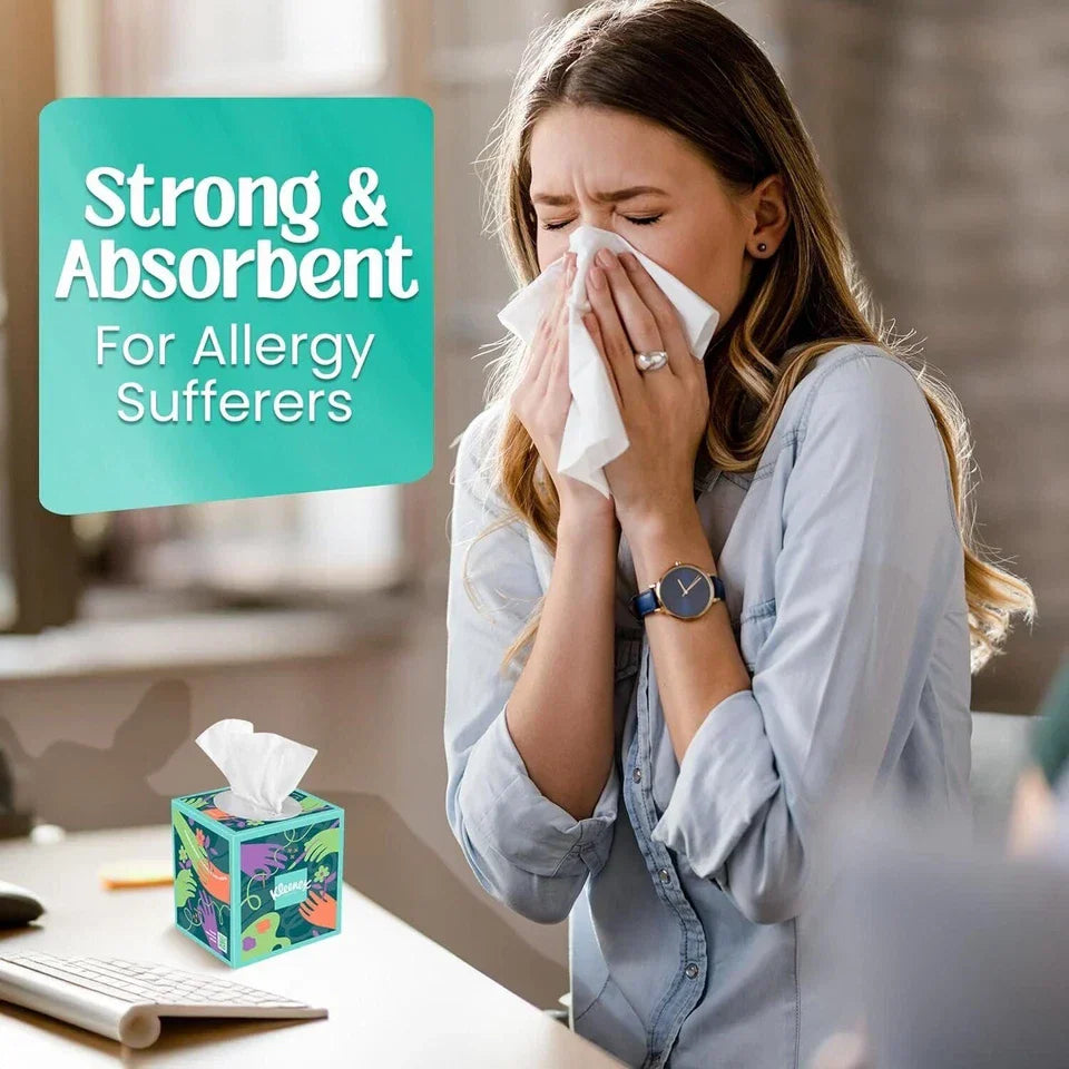 Tissues Ultra Soft Facial Tissues 3-Ply, 85-count in The Award Box Packaging...